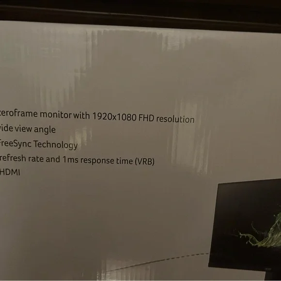Acer Black LED Monitor with FHD Display